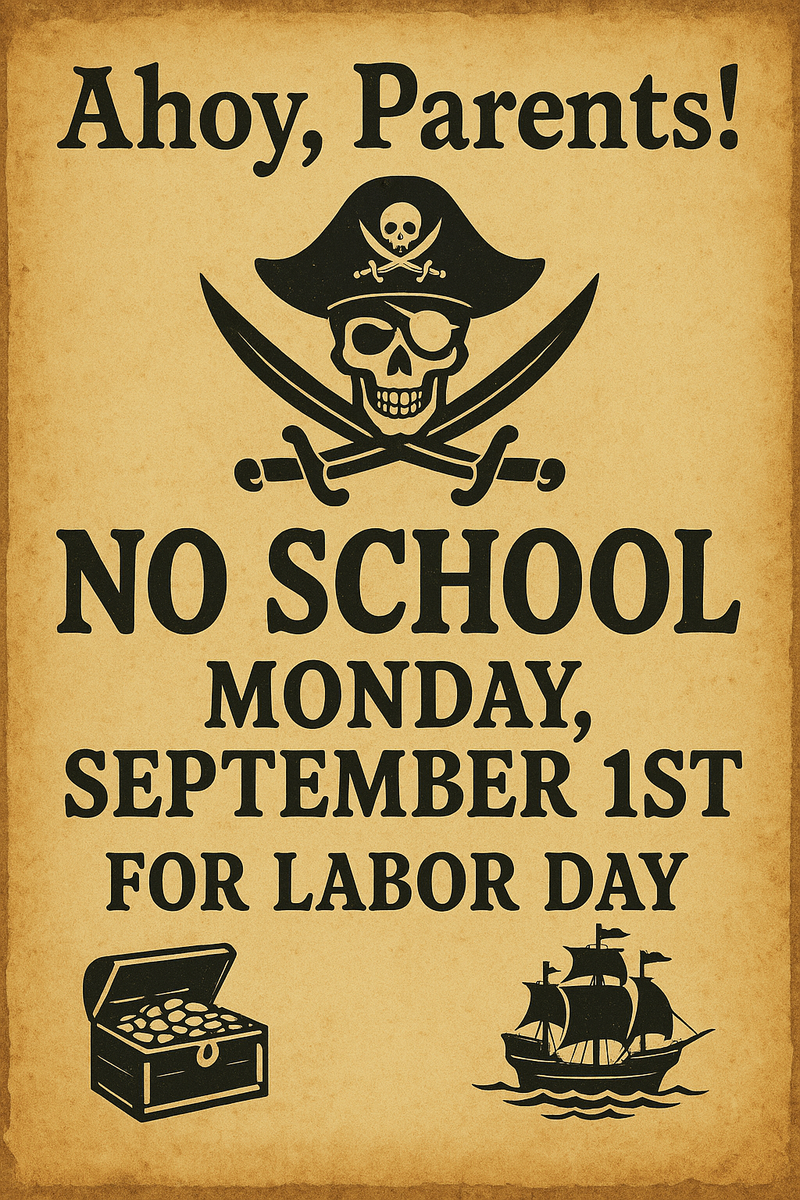 Labor Day Reminder