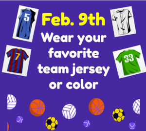 Jersey Day Feb. 9th