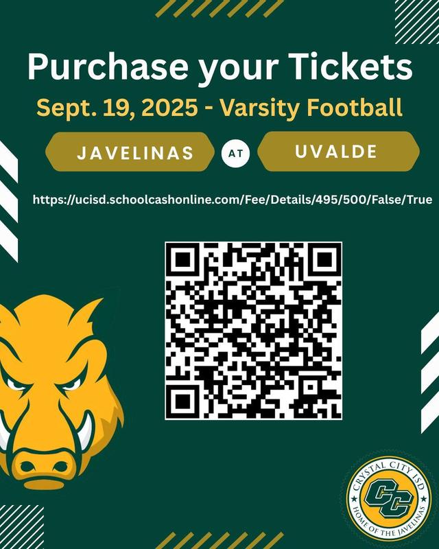 Javelinas vs. Uvalde Varsity Tickets Featured Photo