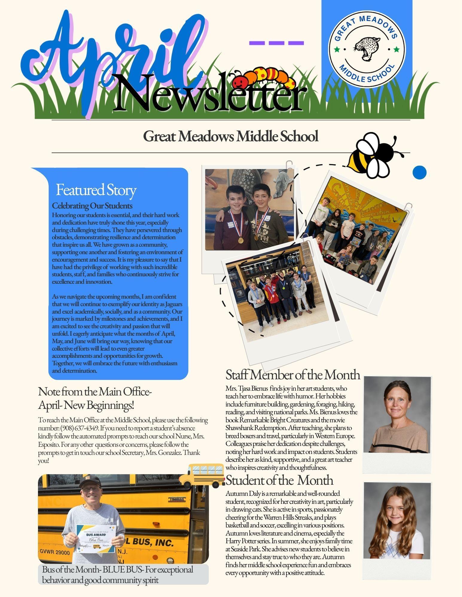 April Newsletter