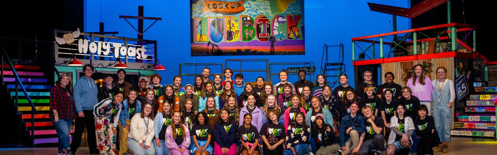 Photo of Cast and Crew Production Godspell
