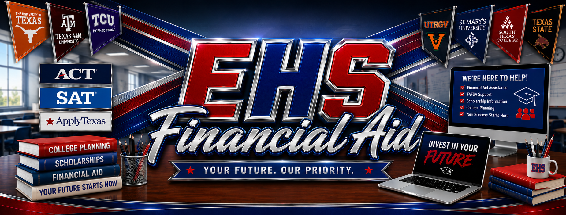 Edinburg High School Financial Aid Banner