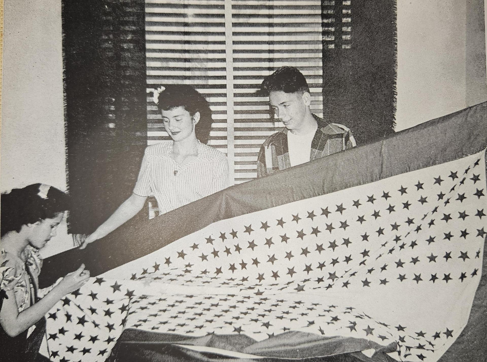 Whittier High School Service Flag