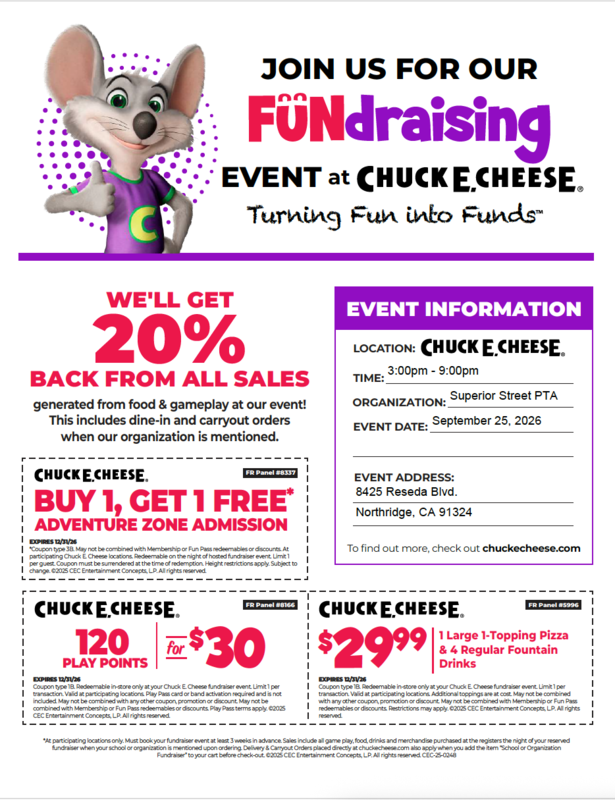 Chuck E Cheese