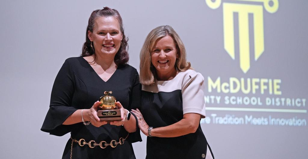 McDuffie County Teacher of the Year, Liz Hahn