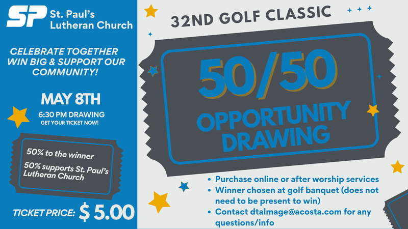50/50 Opportunity Drawing