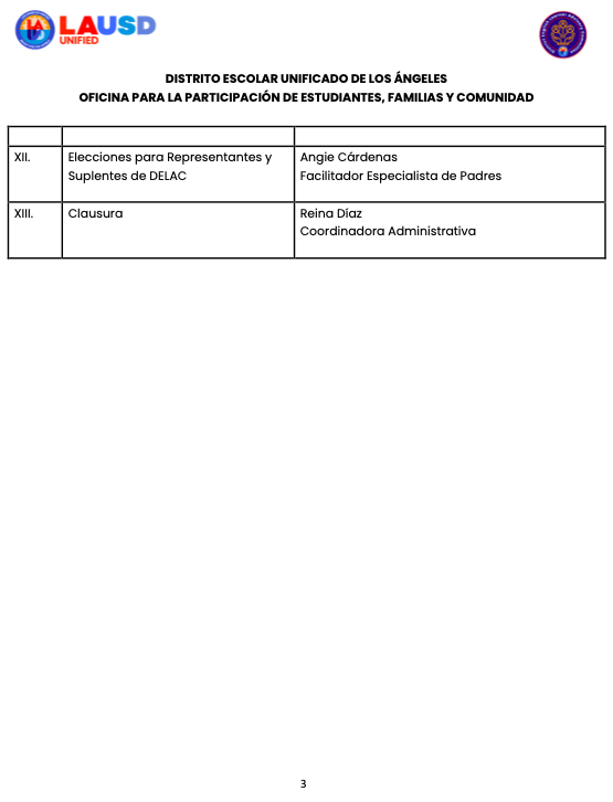 DELAC-Agenda Sp 3