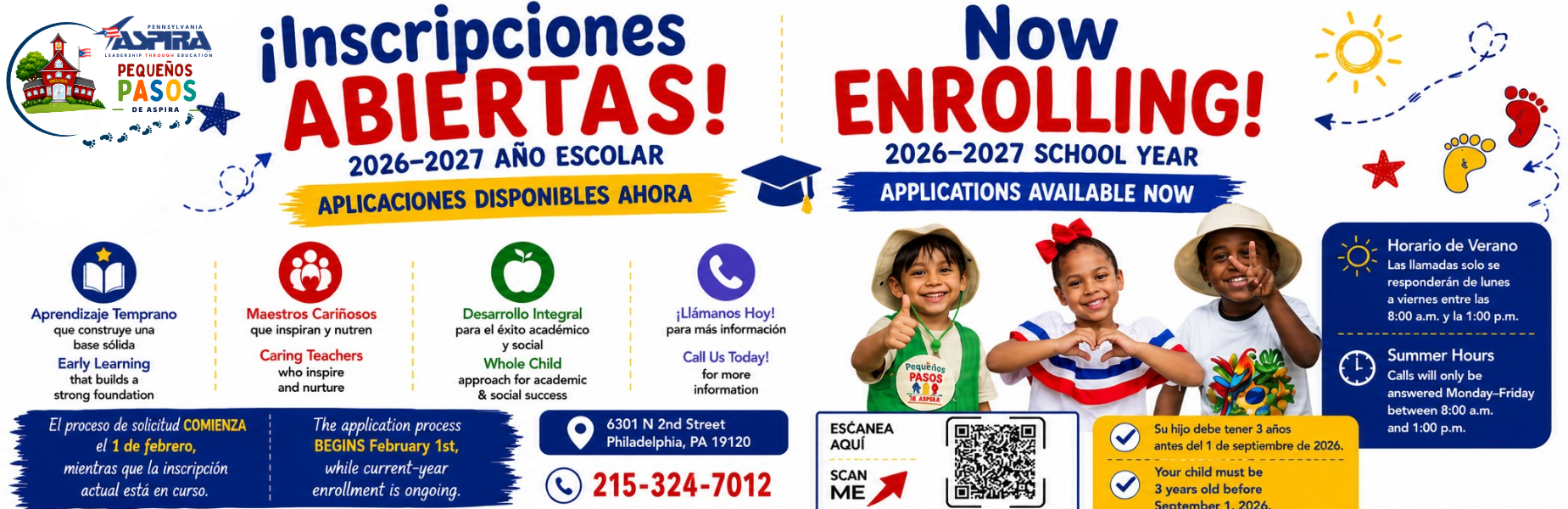 open enrollment banner