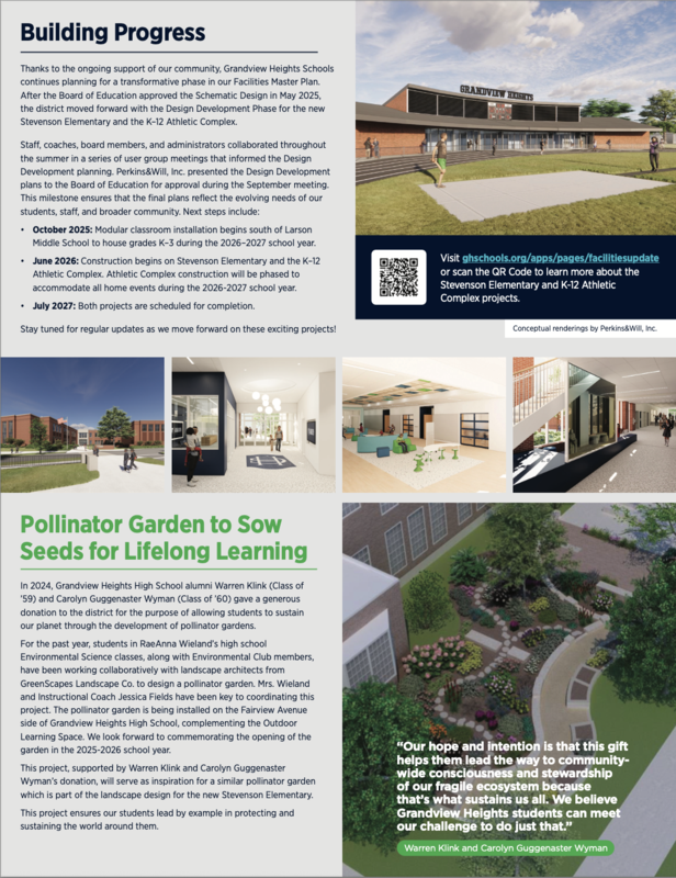 Page 3 of newsletter