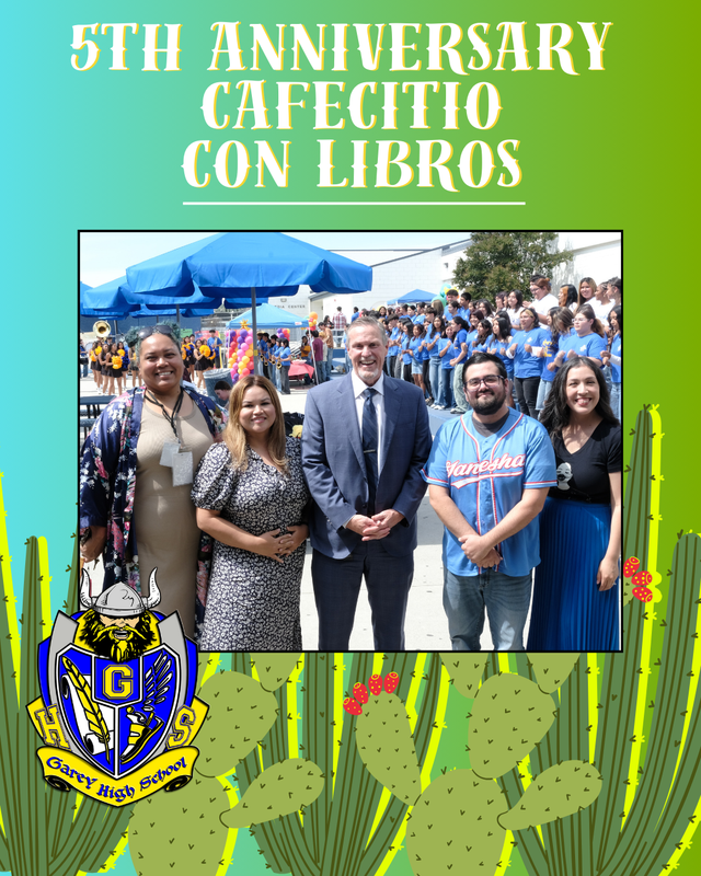 Garey High Kicks Off Cafecito Con Libros! - image for web