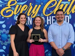 Del Lago Academy's Michaela Sandy Recognized as One of San Diego County School Social Workers of the Year by the San Diego County Office of Education
