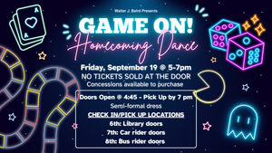 Drop Off/Pick Up Graphic