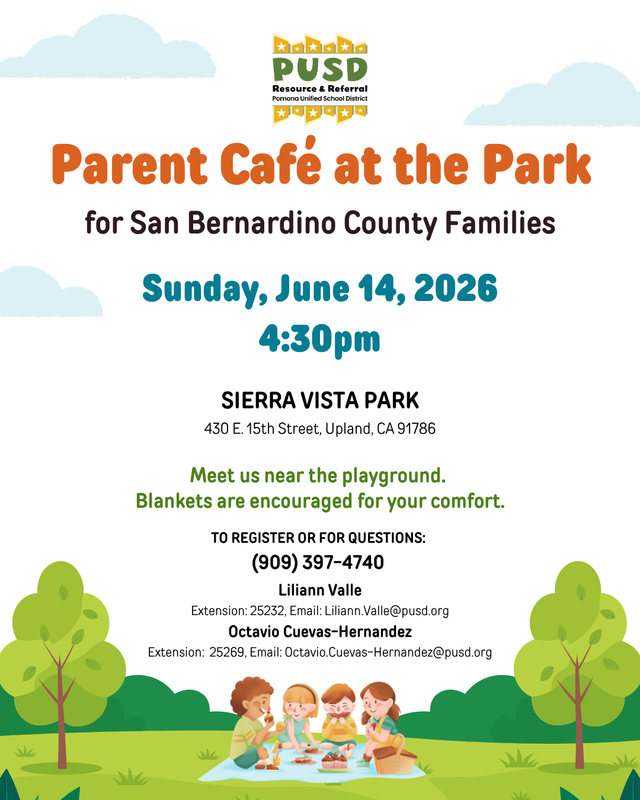 cafe at the park for parents
