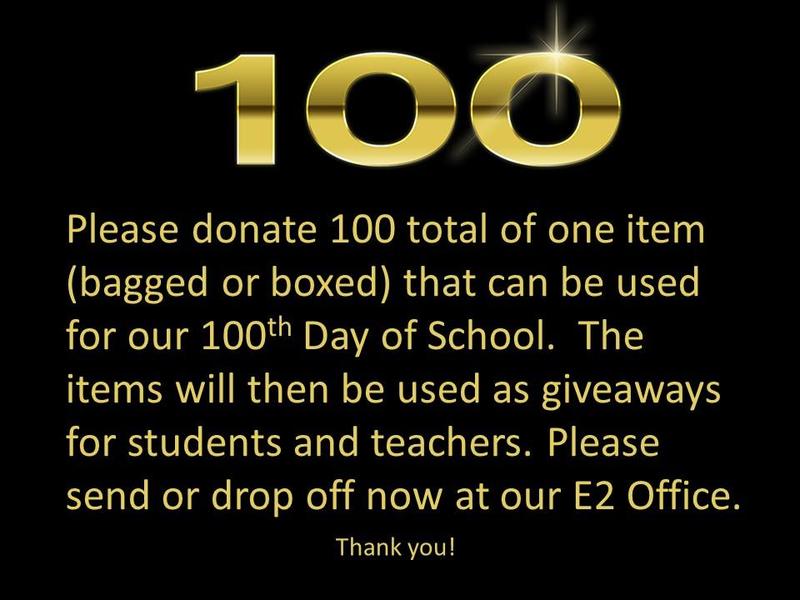 Please donate 100 items! Thumbnail Image
