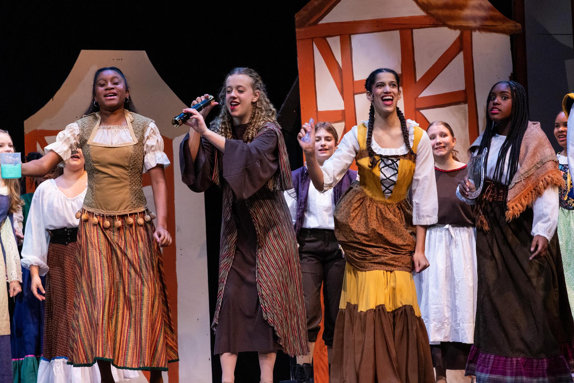 A scene from Something Rotten, Jr.