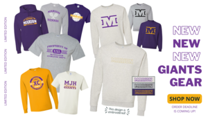 promo graphic - MJH fall 2025 spirit wear