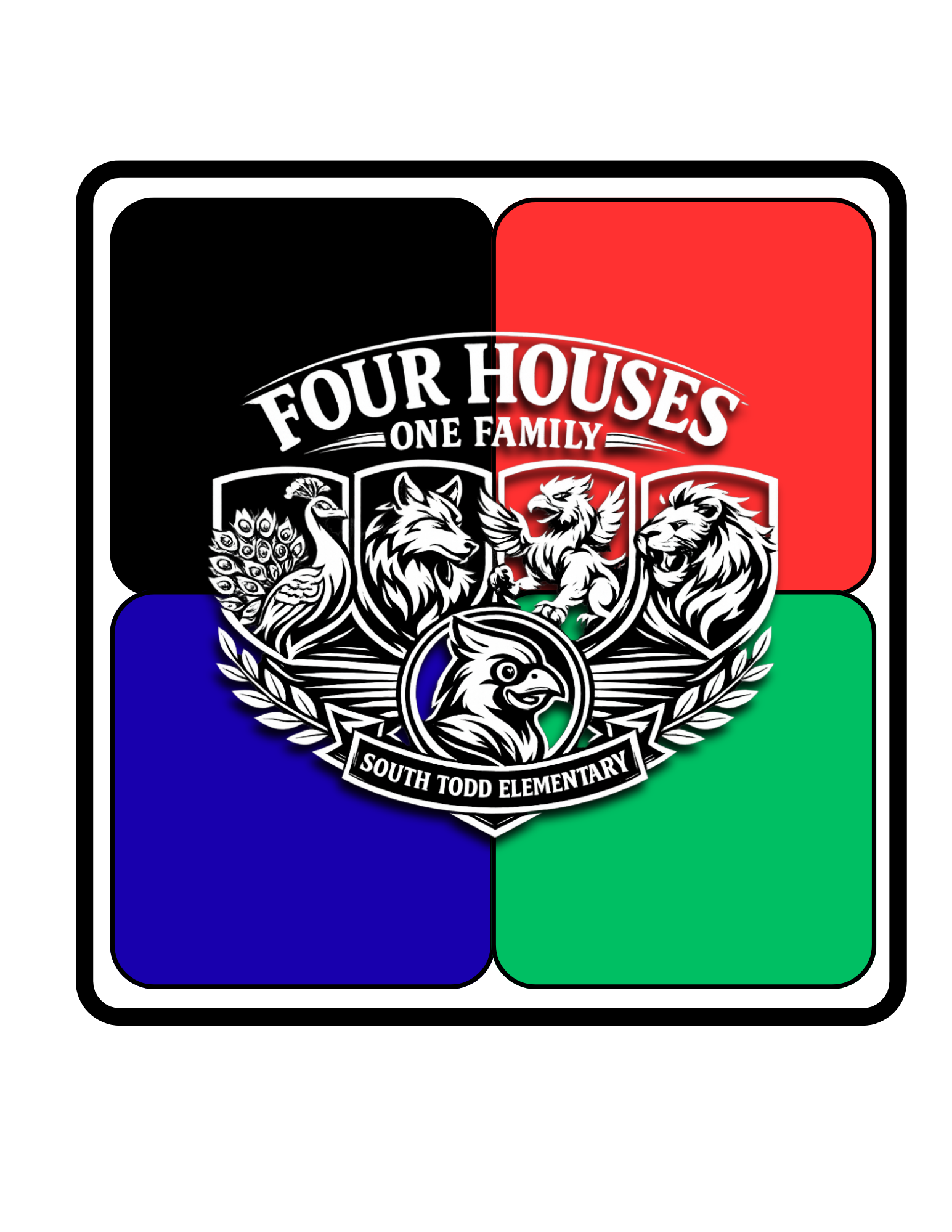 Four Houses. One Family! Image