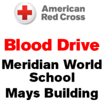Blood Drive in Mays Cafe