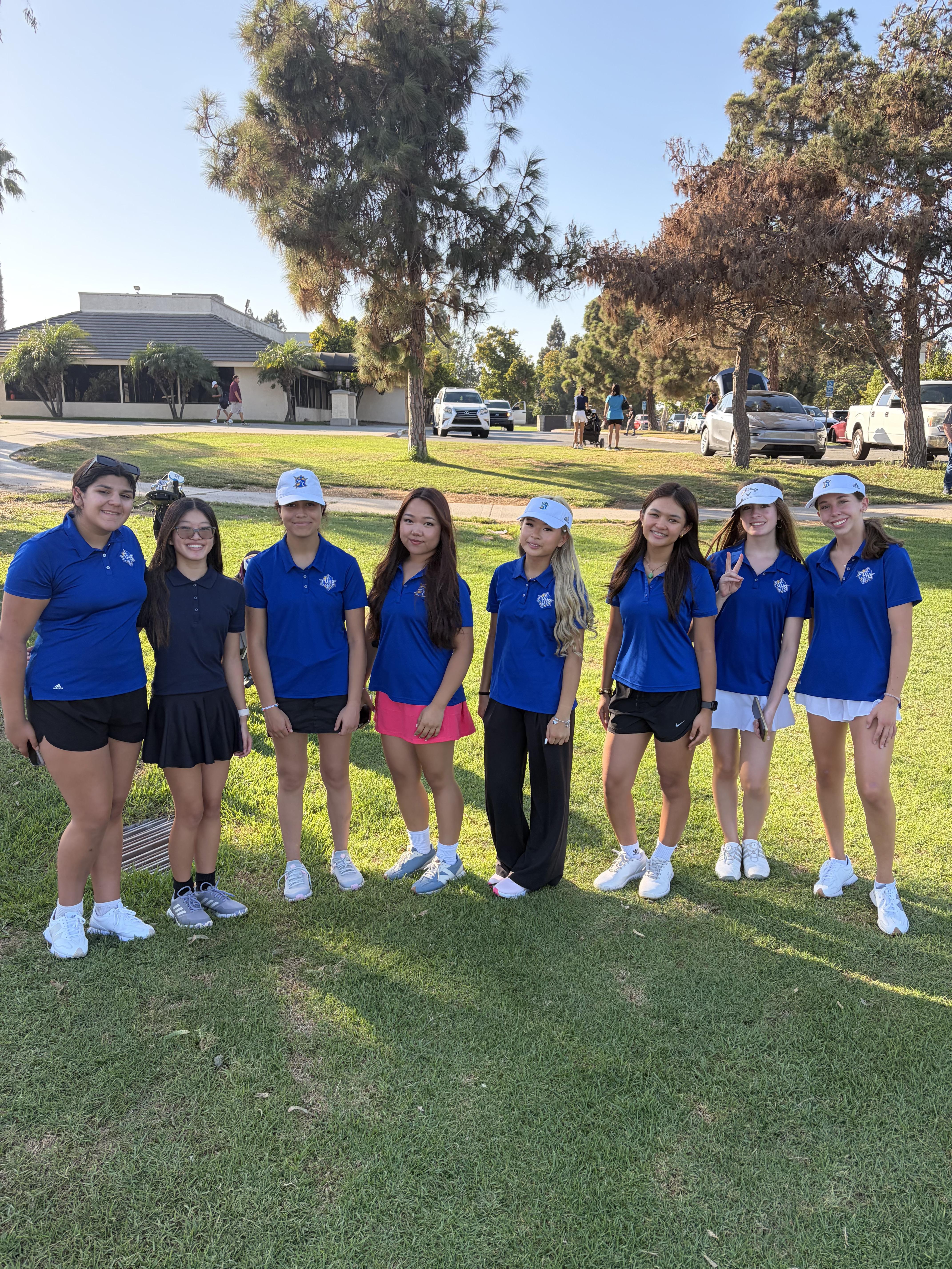 Girls Golf Team Picture