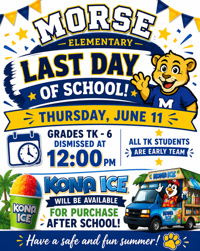 Last Day of School at Morse Elementary