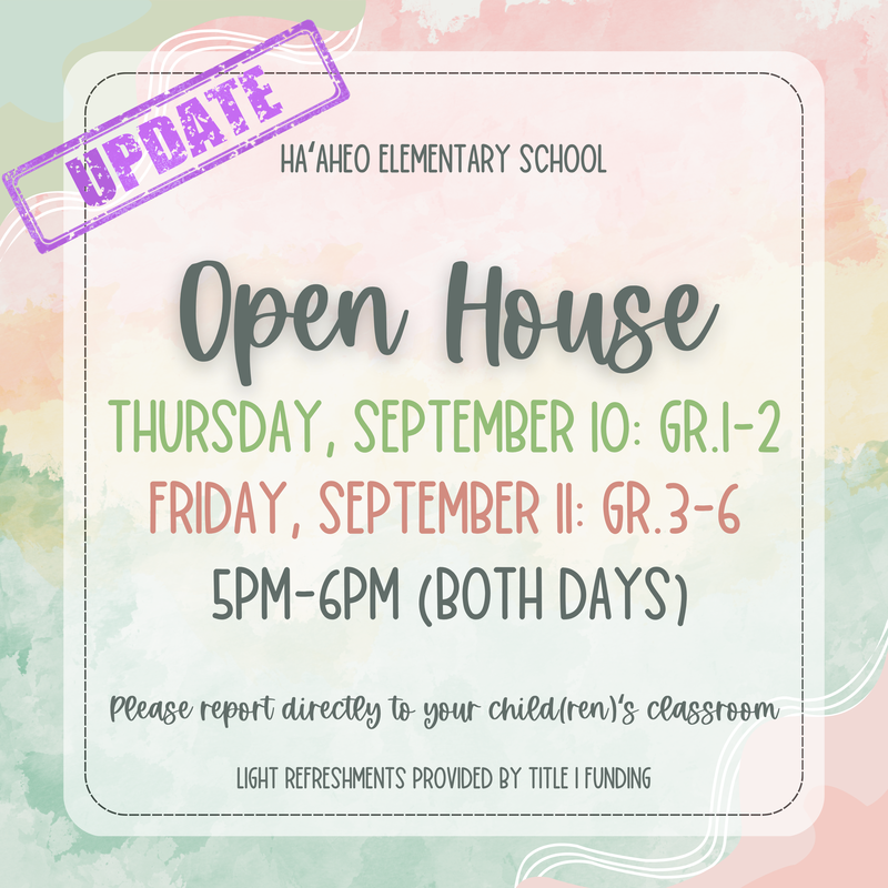 OPEN HOUSE RESCHEDULED: 9/10 & 9/11 Featured Photo
