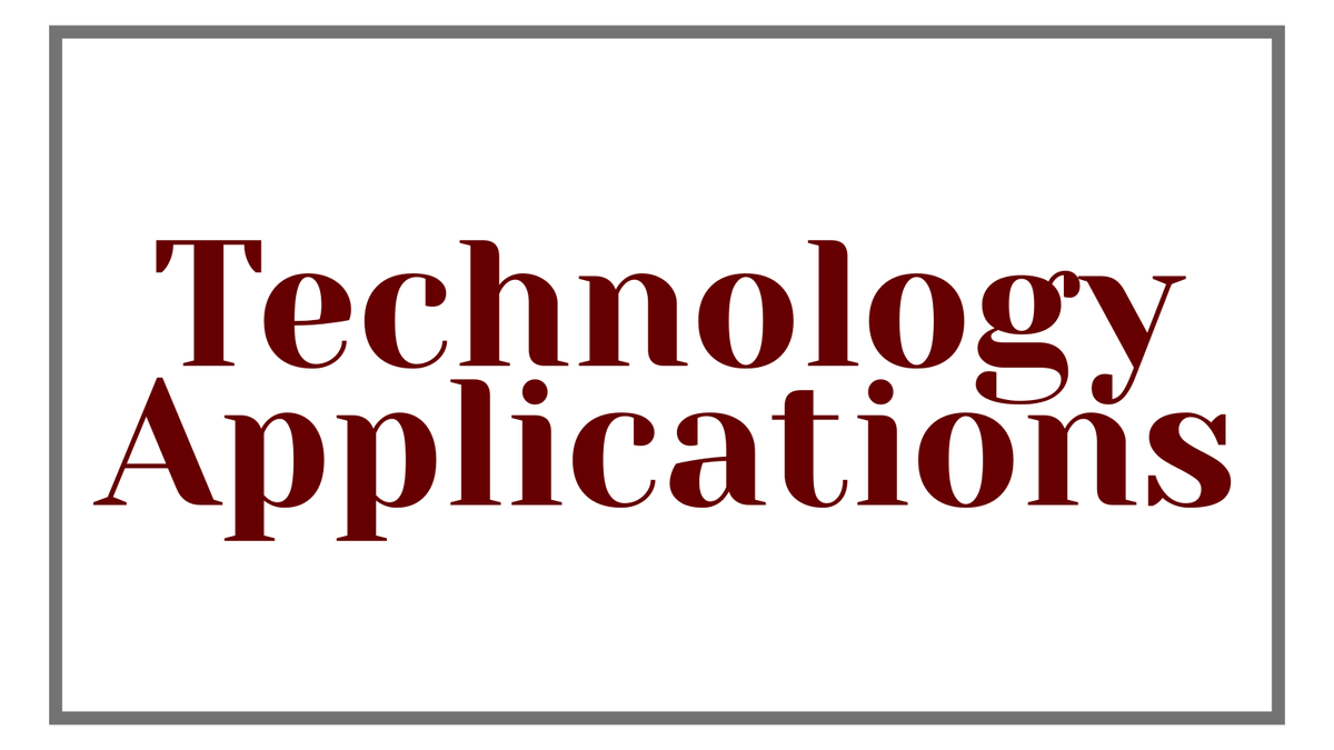 technology applications header