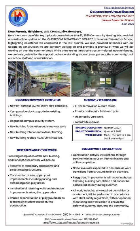 CONSTRUCTION UPDATE PG1