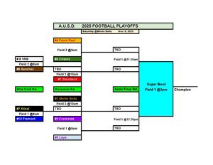 Football tournament schedule