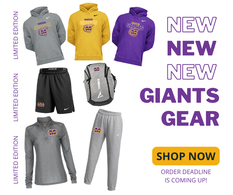 promo graphic - MHS girls basketball spirit wear 2025