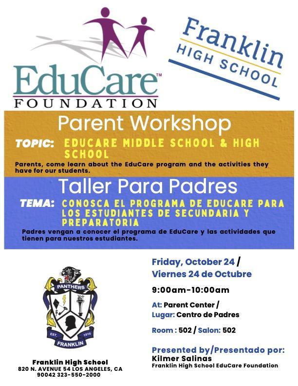 Parent Workshop