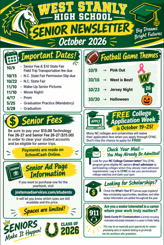 Senior Newsletter October 2026