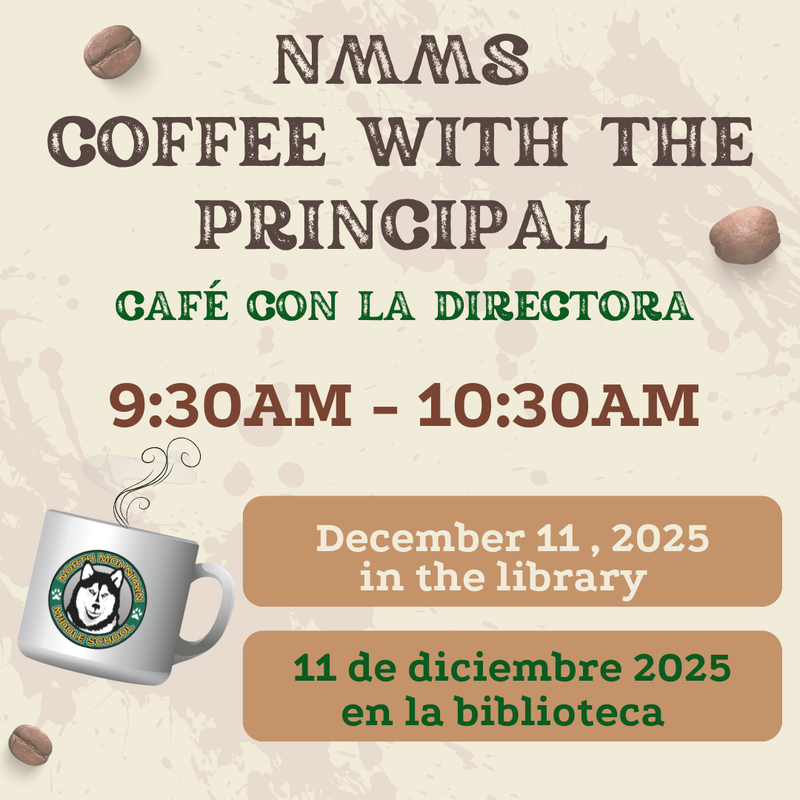 Coffee with Principal Flyer
