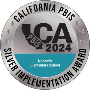 California 2024 PBIS Silver seal