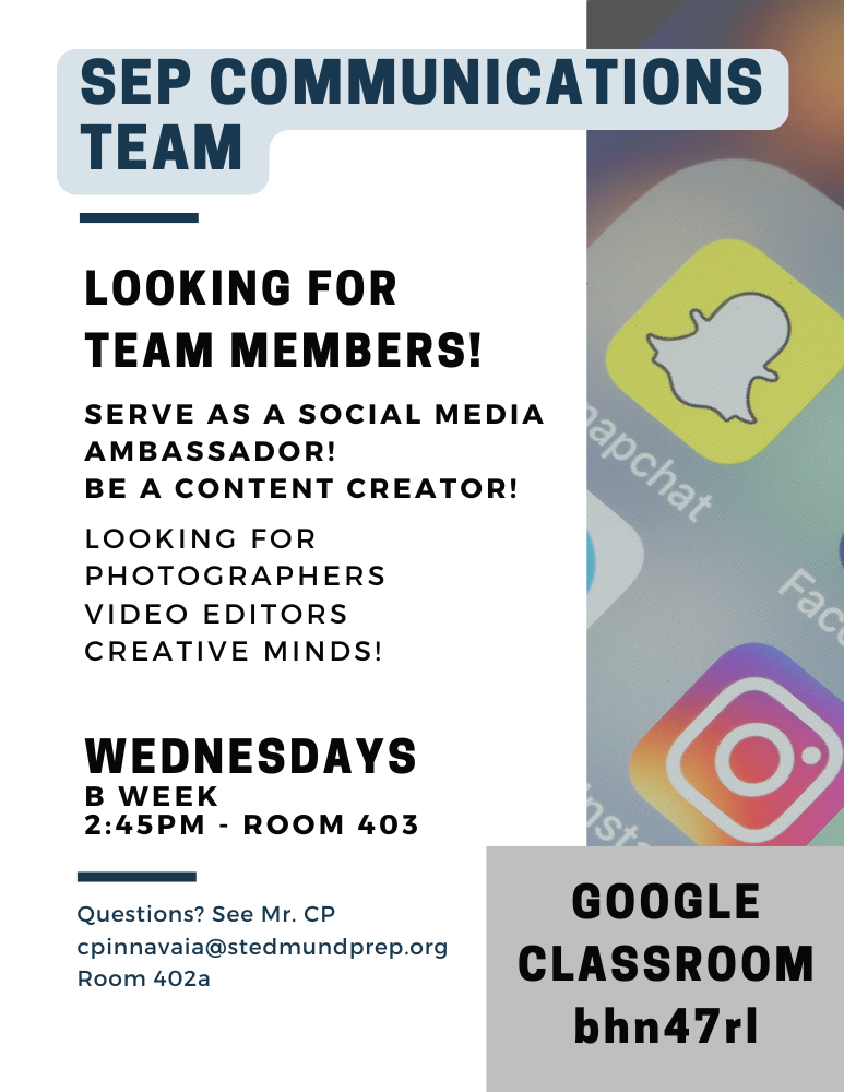 Join the Communications Team!