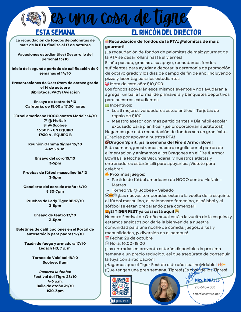 it's a tiger thing newsletter