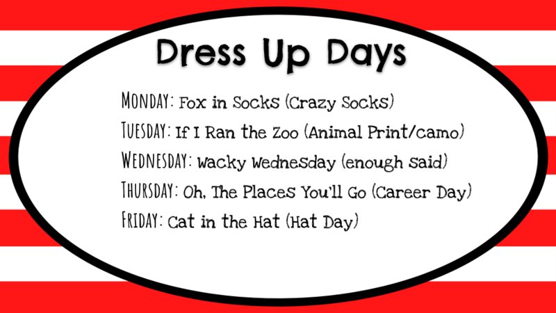 Dress Up Days Graphic