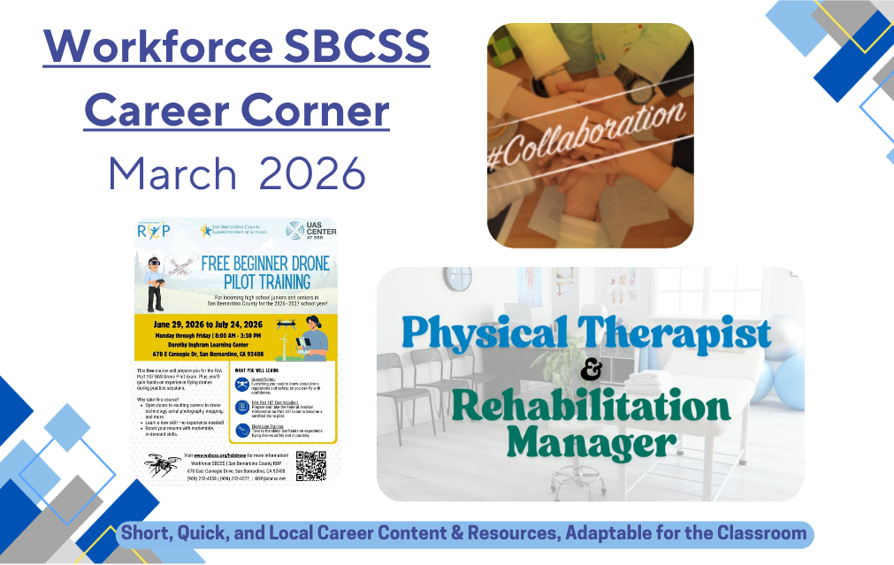 March 2026 Career Corner