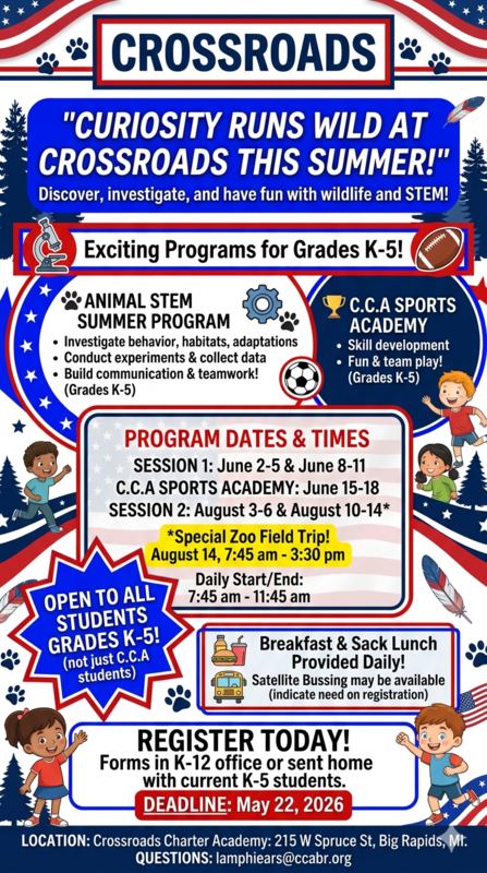 Crossroads K-5 Summer Education Activities Featured Photo