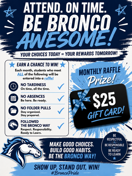 Bronco Raffle