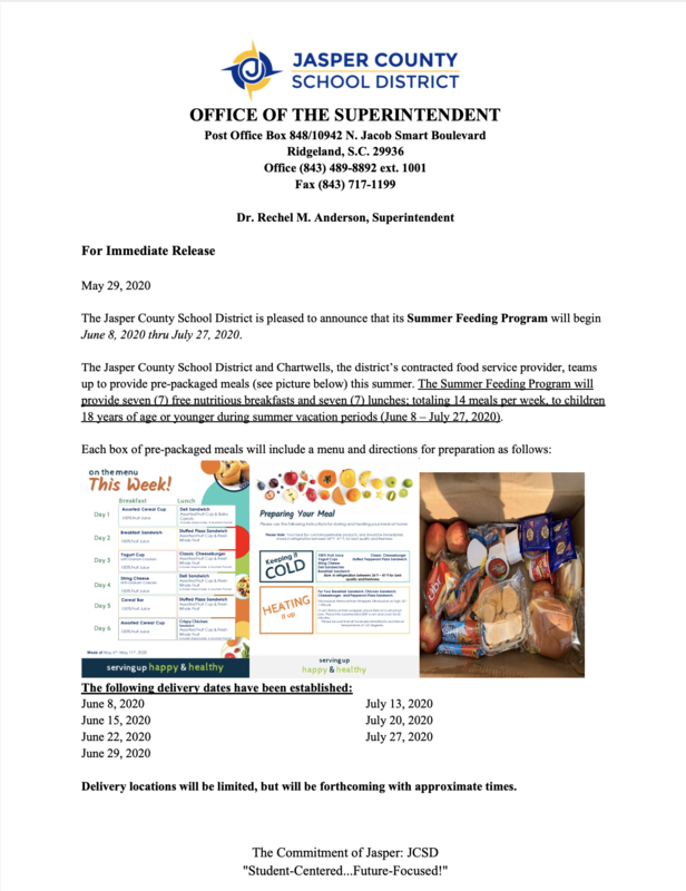 Summer Feeding Program