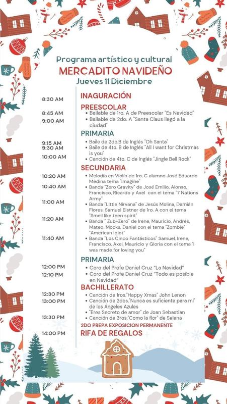 Mercadito Navideño: 11 y 12 de diciembre
