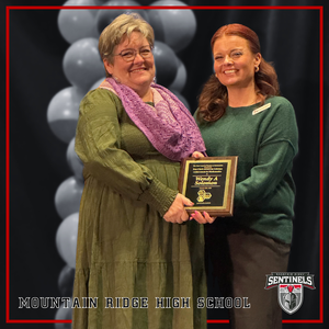 Wendy Solomon is presented with the Don Clark Award for Lifetime Achievement