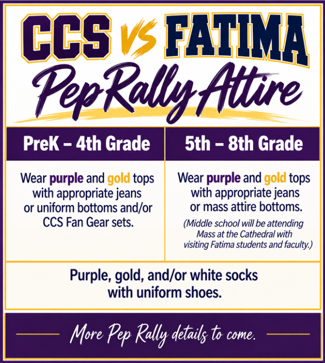 CCS Pep Rally Attire Featured Photo