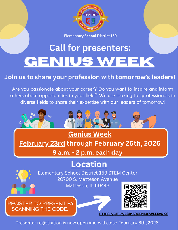 Genius Week Presenters