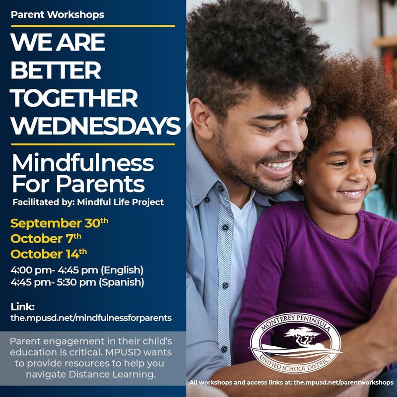 We're Better Together Wednesdays Parent Workshops Featured Photo