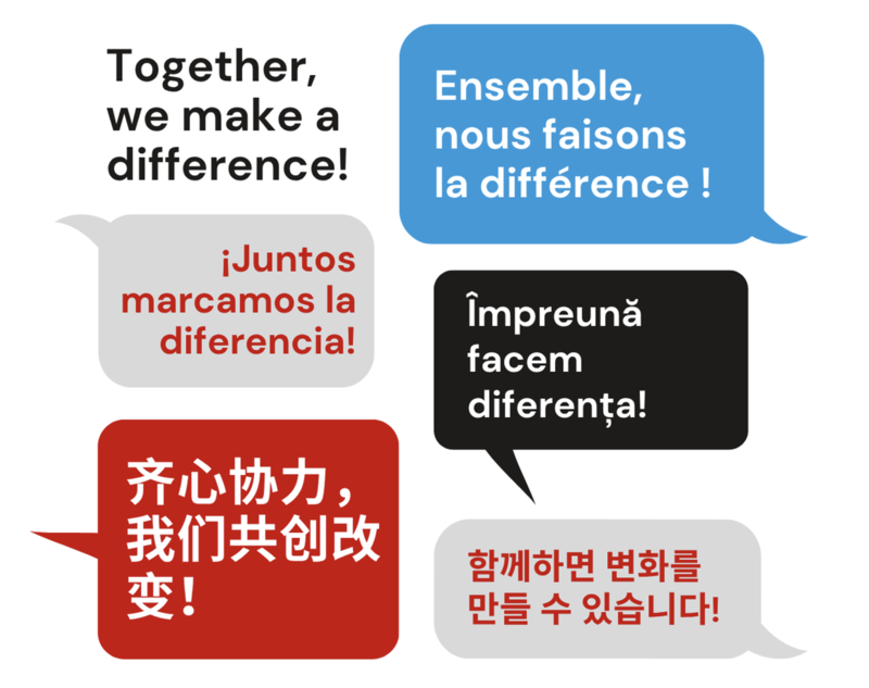 together we make a difference