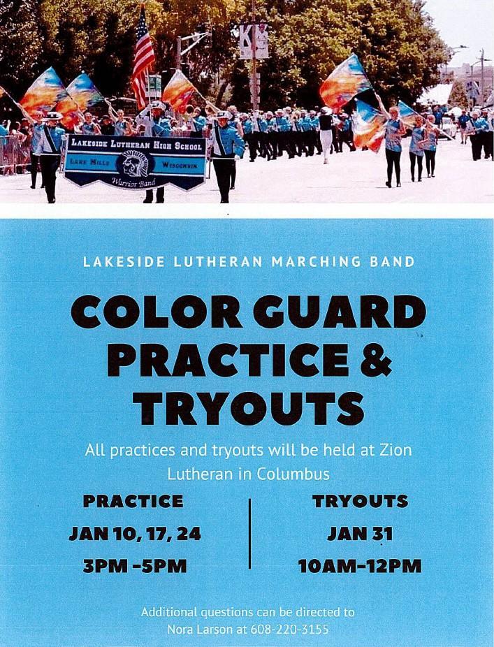 Color Guard Tryouts