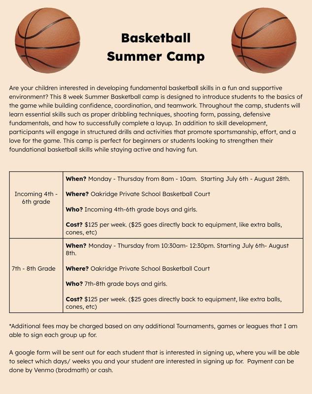 basketball summer camp