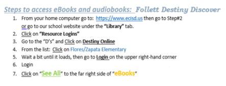 ebooks access instructions