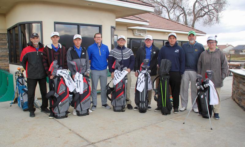 PGA Foundation Donates Golf Clubs to LVHS Team